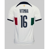 Portugal Vitinha #16 Replica Away Shirt World Cup 2022 Short Sleeve
